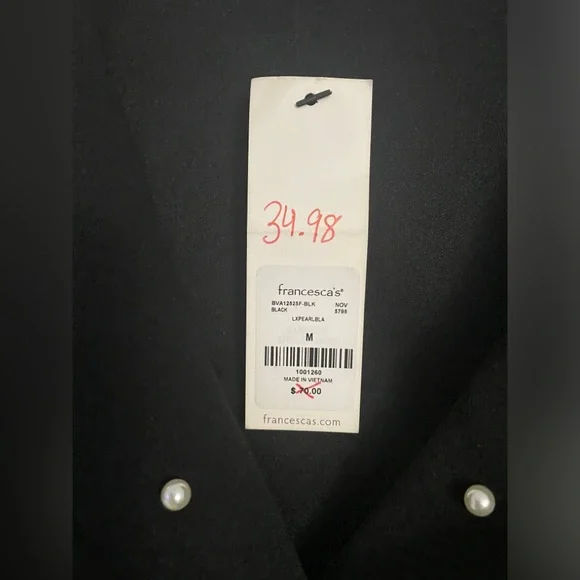 FRANCESCA’S Pearl Mini Dress - Picture 10 of 12